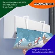 Air Conditioner Wind Deflector Cover Cute Design Air Blower to Prevent Directly to the Body Even Win