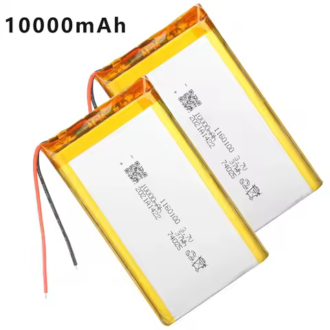 1160100 High Capacity 10000mah 3.7V Thickness 11mm Lipo Battery Rechargeable Flat Battery Laptop Bat