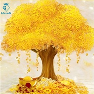 【HC】Money Tree 5D DIY Diamond Painting Full Drill With Lucky and Fortune Tree For Home Decoration Upgraded fabric
