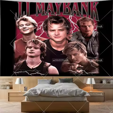 JJ Maybank Rudy Pankow Tapestry Drew Starkey Rafe Cameron Posters Wall HangingTapestrys Bedroom Back