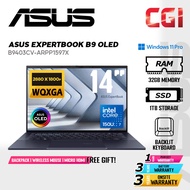 Asus 14" ExpertBook B9 B9403 Laptop OLED Intel 7 150U 32GB D5 1TB WQXGA OLED Win11Pro 3Y Onsite - B9
