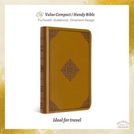 ESV Value Compact Handy Bible TruTone, Goldenrod, Ornament Design