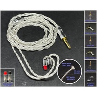 OFC silver-plated copper headphone wire 1.2mm CNY 4 - Connector ATH IM01/02/03 IM50/ IM70