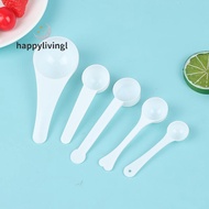 happylivingl 10Pcs 1g 3g 5g 10g Measuring Plastic Scoop Measuring Spoons Milk Spoons