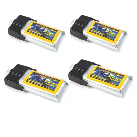 GiantPower 300mAh 3.7V 35C Lipoly Battery E-flite Blade MCPX V922 HCP FBL100 Micro Helicopter Use Wi
