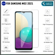 Riyanali_Shop Tempered Glass Samsung Galaxy A02 / M02 Anti-Scratch Clear Screen Guard