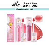 [NEW Model] Peripera Bare Water Tint Gloss Lipstick color 7 8 with bow 3.7g - M
