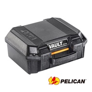 【PELICAN】V100 Vault Small Pistol Case 含泡棉(黑) 公司貨