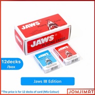 Jaws III 1001 Casino Poker Playing Card 52 + 4 Joker/deck (Extra Thick) /  Kad Poker Permainan 鲨鱼扑克牌