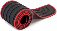 Car Rear Bumper Protector For Peugeot RCZ 2011-2022 Auto Boot Sill Strip Rubber Tailgate B/black red