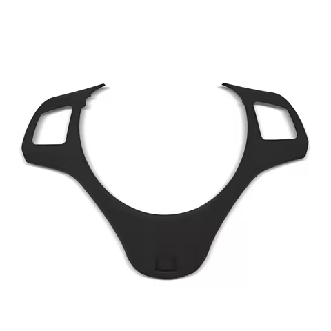 Upgrade Black Plastic Steering Wheel Trim Cover for BMW 1 3 Series E81 E82 E87 E88 E90 E92 E93 M3 20