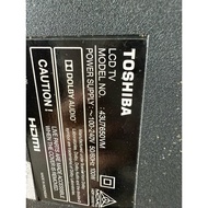 TOSHIBA 43U7650vm 43U7650 parts