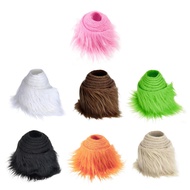 [whfashionkk] Faux  Artificial   Toy Handcrafts Shaggy  Cuts for Patches Craft Gnomes Beard Hair Cos