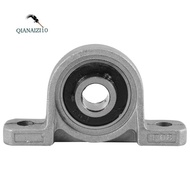 4Pcs KP08 Pillow Block Mounted Ball Bearing (Diameter 8mm Bore) Zinc Alloy Pillow Block Bearing