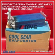 EVAPORATOR COOLING DEPAN AC Mobil ISUZU Panther Lama Kijang Pipa Lurus ASLI COOL GEAR