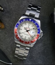 全新 行貨 有門市 OCEANX SHARKMASTER QUARTZ WATCH GMT II SMS-GMT-0212 鯊魚錶 石英二地時間 40mm