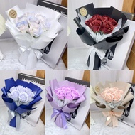 7 stalks Soap flower bouquet perfect gift @