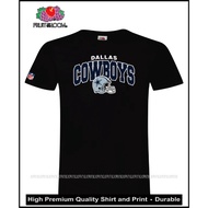 Dallas Cowboys NFL Fruit of the Loom T-Shirt 100% Cotton
