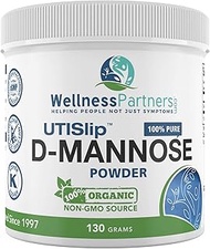 Now New UTI-Slip D Mannose Non GMO Organic Source Powder 130g jar.