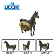 Girl Set Toy Supply Static Horse Horse Solid Simulation Cross-Border Model Animal Male Horse Model H