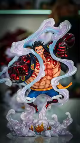 JT Studio One Piece Fantasy Four Level Luffy Big Office Anime Peripheral Gift Box Model Wholesale