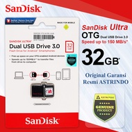 SANDISK ULTRA FLASHDISK OTG 32GB OTG FLASHDISK SANDISK 32GB