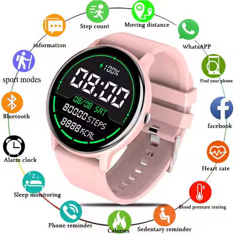 Smart Watch ZL02D Women Men Lady Gift Sport Fitness Men Watches Heart Rate Monitor Waterproof Smartw