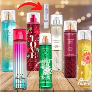 [part 2/4] Decant 5ml Original Local Malaysia store Bath & Body Works (BBW) Fine Fragrance Mist repa