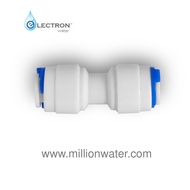 ELECTRON WATER - [3 PCS](4U4/6U6/4U6)Union EZ Fitting /Push Fitting Adaptor Quick Connector for Wate