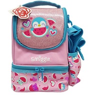 SMIGGLE *Original* Sunny Double Strap Lunch Box [Pink]