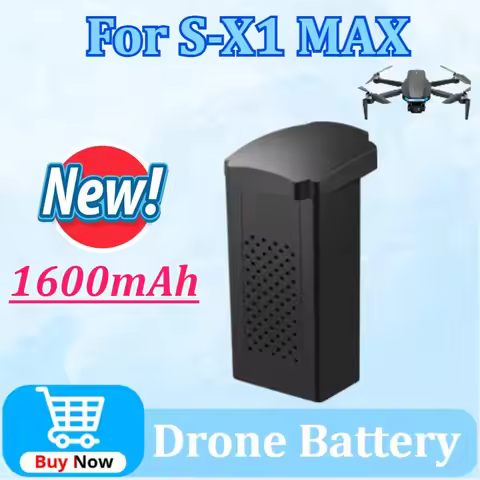 Upgraded High-Capacity Batteries S-X1 MAX GPS Drone Battery 7.4V 1600mAh Battery for S X1 MAX GPS Dr
