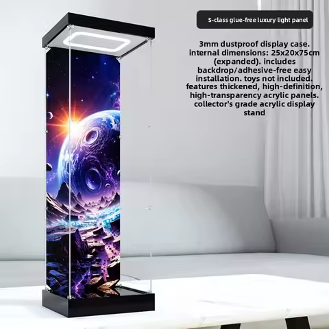 Acrylic Dust-Proof Box Suitable for LEGO 42221 Technic Set NASA Space Launch System Display Cover Tr