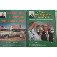 IT'S TIME THE REPUBLIC OF BOOK AUSTRALIA & I SOLD 22 HOMES IN ONE USED RORY JO'ROURKEDAY Original