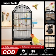 High-End Villa Bird Cage Large Anti-Rust For Home ️ Multifunctional Size 99 46 Cm. Movable