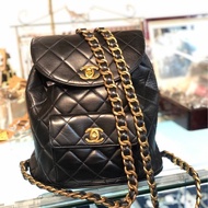 Chanel Vintage duma small香奈兒中古雙肩包