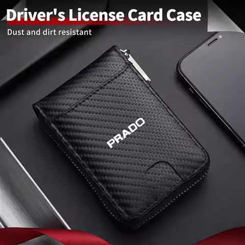 New Portable Super Slim Soft Wallet Mini Credit Card Purse For Toyota Prado 90 120 150 J90 J120 J150