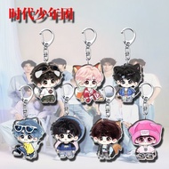 Super Cute TNT Times Youth League Keychain Acrylic Cartoon Peripheral Support Cute Backpack Pendant 