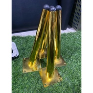 Retro Gold Iron Sofa Leg Gold Iron Chair Leg/ Scania Model Iron Sofa Leg/ SOK Leg/ - Premium Metal S