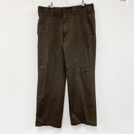 Dickies 工作褲，卡其褲，拉鍊門襟，ブラウン，古著。