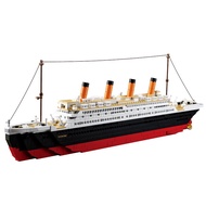 Gorock Titanic Blocks Small Particles 1021 Pcs Model Toy Ship Kids
