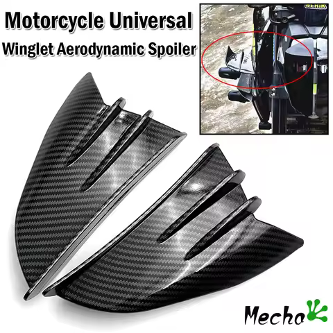 Motorcycle Winglet Aerodynamic Side Wing Fin Spoiler For YAMAHA MT07 MT09 MT03 MT25 MT125 MT-07 MT-0