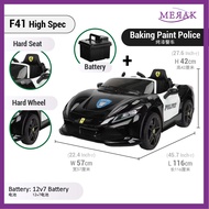 Kids Electric Ride On Ferrari F8 Kereta Budak Elektrik Ferrari F8 Elektrik Kanak-Kanak 儿童电动法拉利F8 F41