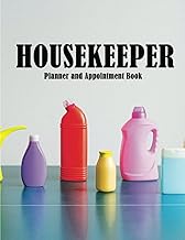 Housekeeper Planner and Appointment Book: 12 months, 15 Minutes Hourly, 7AM- 9PM Daily, 12 Months Un