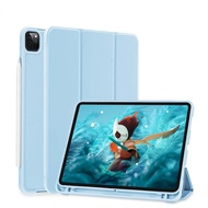 For Pencil Holder iPad Case for iPad 10.2 9/8/7/6/5th Generation Cover for iPad Air 5 4 3 2 1 10.9 2020 2021 Pro 11 Pro 10.5 Mini 5 6 Air 2 9.7 2017 2018 Funda