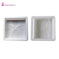 [Menolana] Square  Block, Lightweight DIY Cement Block Molding Tool, Easy Demolding for Paving, Walk
