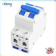 CHERRY 2P Circuit Breaker, DZ47-63 25A/40A/50A/63A Circuit Breaker, Durable 2P 400V AC Miniature Cir