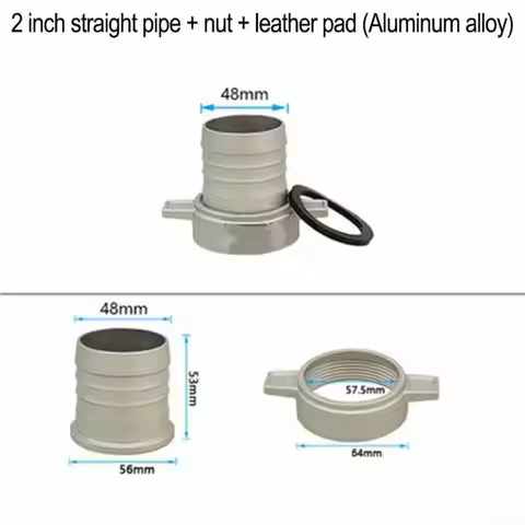 Y1UD 168F170F188F Pump Adapter Set with Gaskets for Water Line Maintenance Use Daily