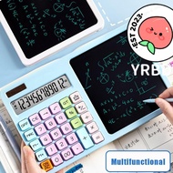 YRBWDYZDH  Calculator, With LCD Writing Board Dual Power Supply Scientific Calculator, Standard Func