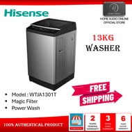 Hisense 10KG | 13KG Washing Machine | Mesin Basuh - WTJA1101T | WT105G30 | WTJA1301T | WTJA1313UB