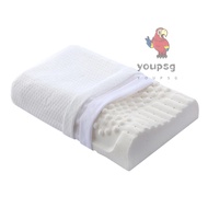 Orthopedic Pillow Massage Latex Pillow for Sleeping Neck Pain Relief Cervical Bed Pillow